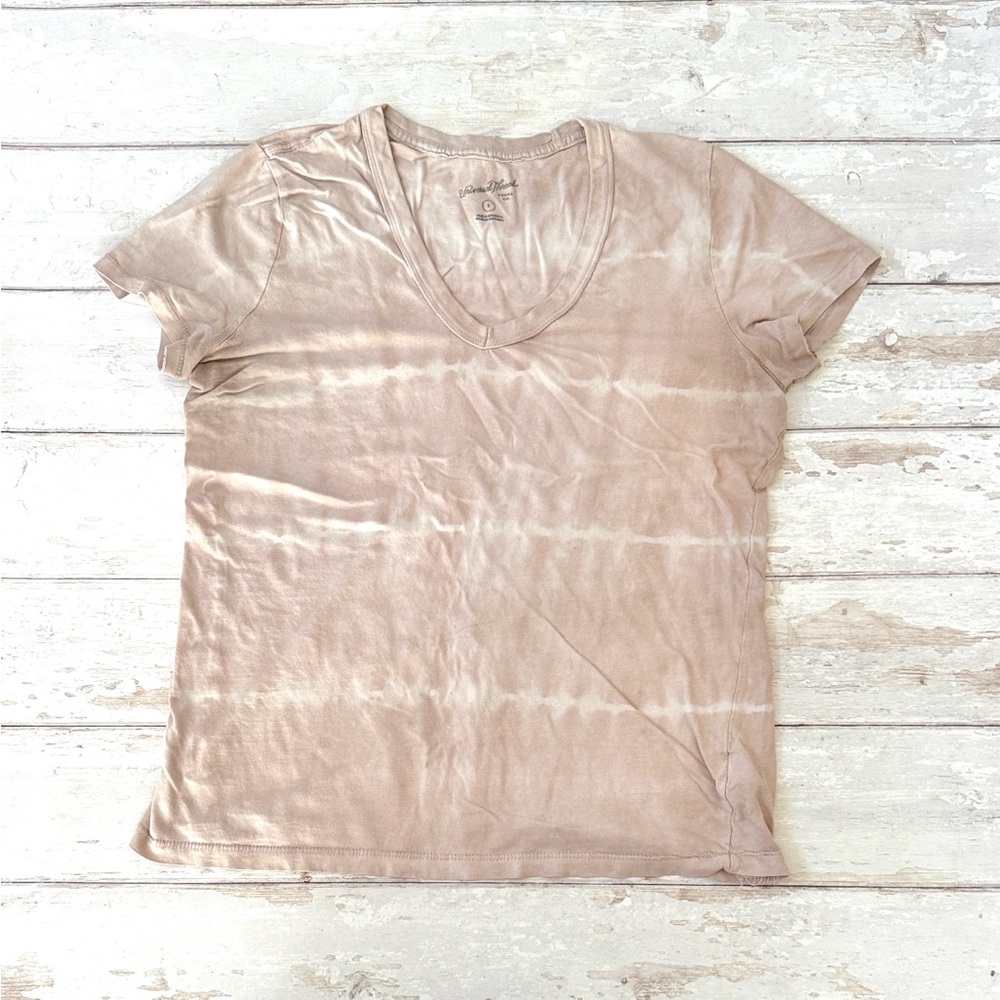 Universal Thread S/M Womens Vneck Short Sleeve Basic Tee 100% Cotton Size Small